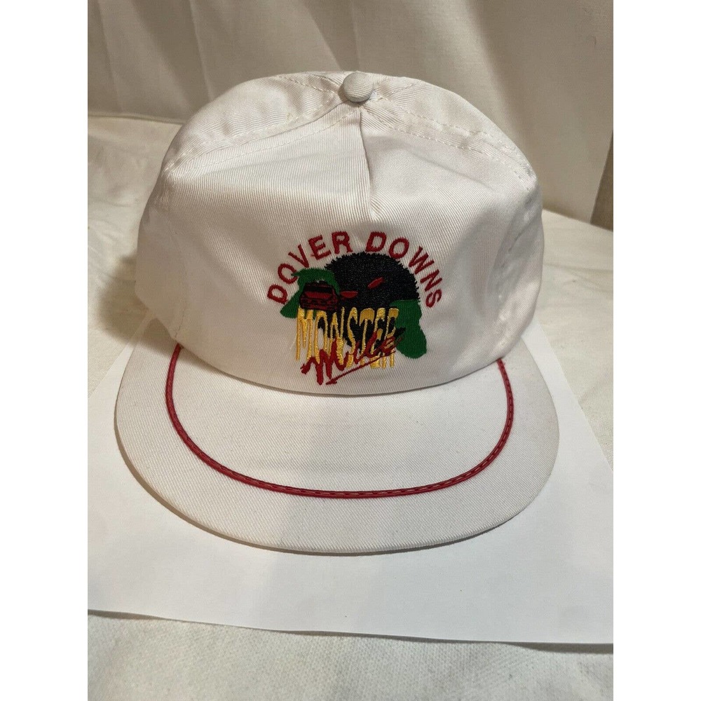 Dover Downs Monster Mile Vintage White Hat